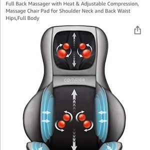 Neck and back massager